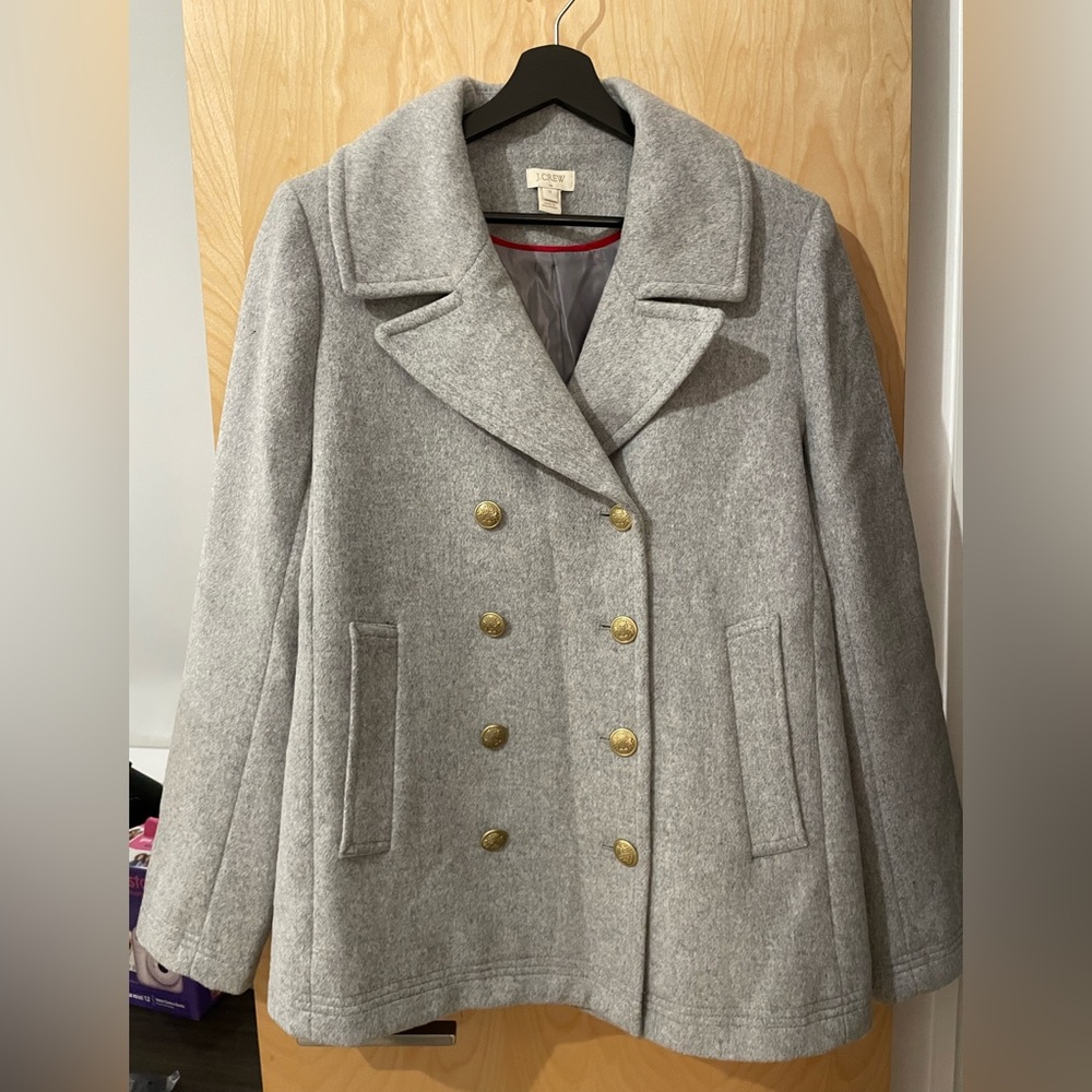J Crew peacoat